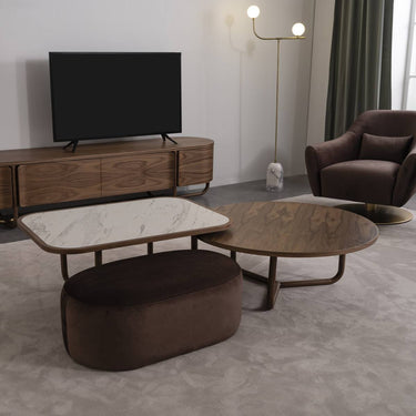 Capella dohányzóasztal sötétbarna