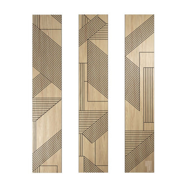 Falipanel Diagonale Large Natural 50 x 280 cm