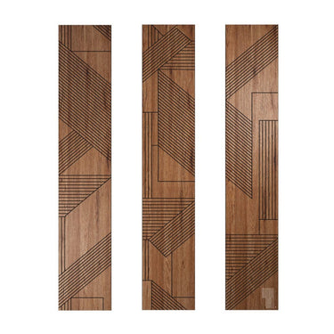 Falipanel Diagonale Large BROWN 50 x 280 cm