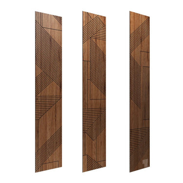 Falipanel Diagonale Large BROWN 50 x 280 cm