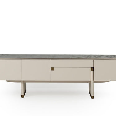 DELTA TV szekrény ekrü gold 208 cm