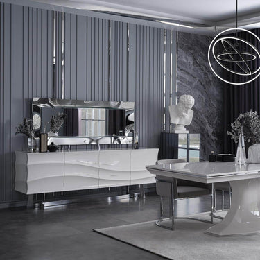 Infinity tálalószekrény ekrü 222  cm