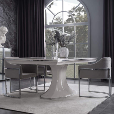 Infinity étkezőasztal ekrü 220 cm