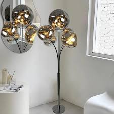 Dixi állólámpa 170 cm ezüst kiállított