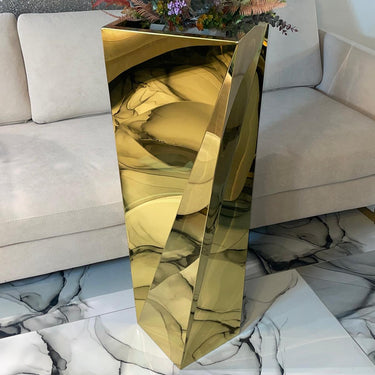 TWIST GOLD váza arany (kiállított)