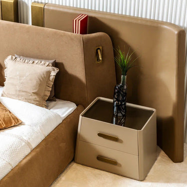 KAPADOKYA franciaágy barna