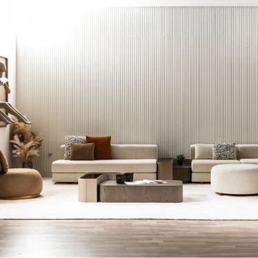 KAPADOKYA formatervezett dohányzóasztal sötétbarna