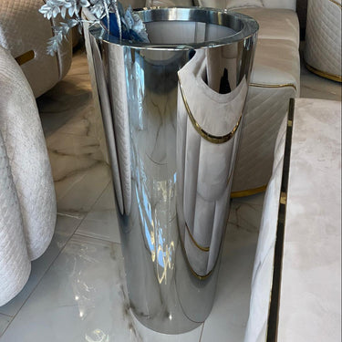 MOON váza ezüst több méretben (kiállított)