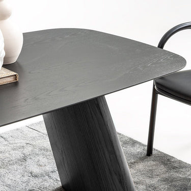 DELTA étkezőasztal fekete több méretben