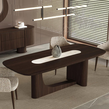 FORESTA étkezőasztal sötétbarna több méretben