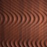 3D hullám mintás MDF–PVC dekorpanel – G-TD0015-PVC, 122 × 275 cm