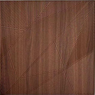 3D geometrikus MDF–PVC dekorpanel – G-TD0028-PVC, 60 × 270 cm