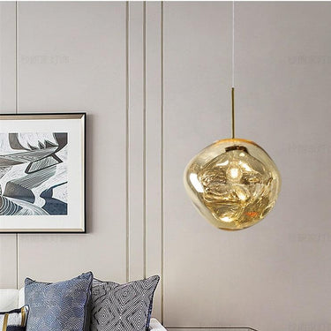 Dixi függőlámpa 20 cm arany