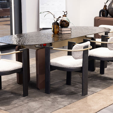 Hera étkezőszék buklé bézs-fa