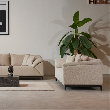 ARTEA 2 személyes kanapé krém