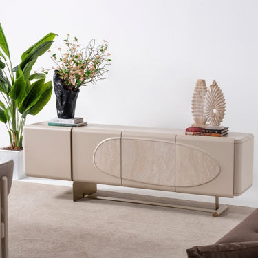 ICONIC tálalószekrény bézs 240 cm