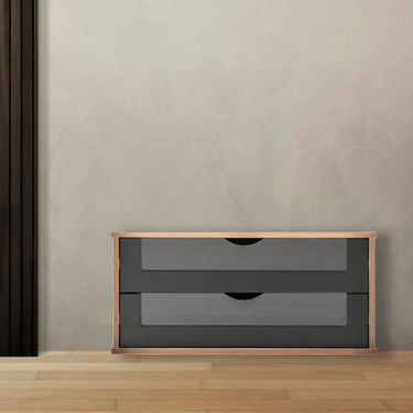 Selecta 2 fiókos szekrény sötétszürke