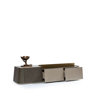 KAPADOKYA TV szekrény bézs, sötétbarna