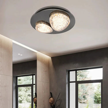 CELESTIA mennyezeti lámpa arany+akril kicsi 40x20 cm