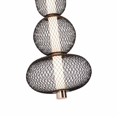 MESH A függőlámpa fekete