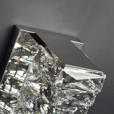 Falcon falikar ezüst-kristály 45 cm