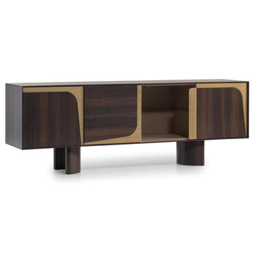 Le Mans tálalószekrény 230 cm (tükör nélkül) sötétbarna