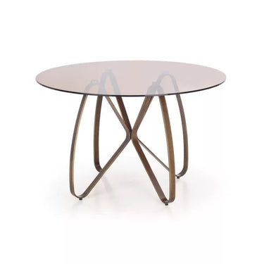 Ludo Asztal 120 cm Barna-Antik Arany