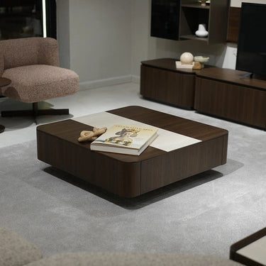 FORESTA dohányzóasztal barna