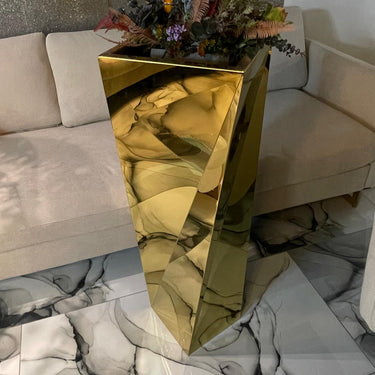 TWIST GOLD váza arany (kiállított)