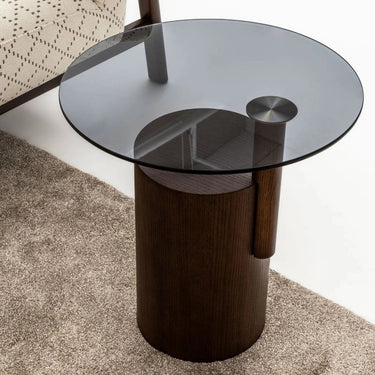 Monolog lerakóasztal sötétbarna