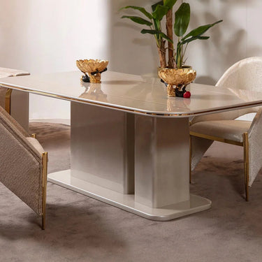 BENTLEY étkezőasztal bézs