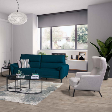 ODENSE fotel világosszürke