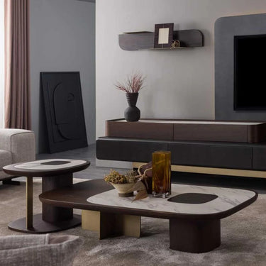 Szenvedély TV szekrény felső része sötétbarna