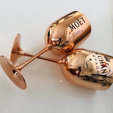 Plastik Pezsgős Pohár Rosé Gold