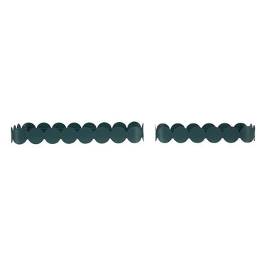 Greenes téglalap alakú tál 2db-os szett kékeszöld 40X16,5X4,5-29X12X4,5 cm