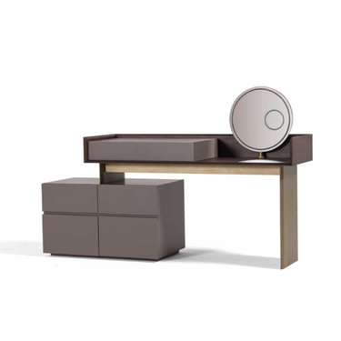 Code sminkasztal tükörrel világosszürke