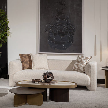 Le Mans 4 személyes kanapé bézs