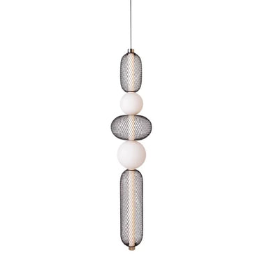 MESH TOTEM 2 égős függőlámpa fekete