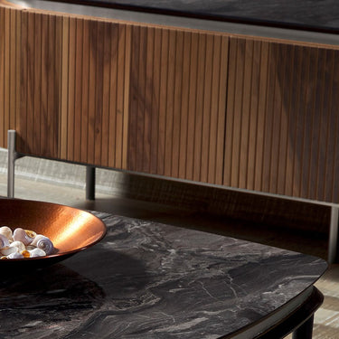 Tesla Walnut TV szekrény 208 cm