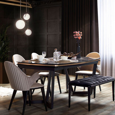 TESLA Walnut étkezőasztal több méretben