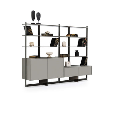 KYOTO könyvespolc világosszürke