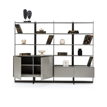 KYOTO könyvespolc világosszürke