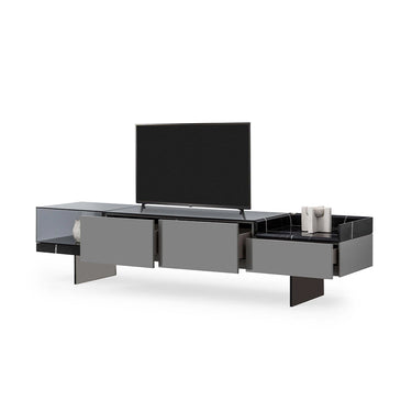 KYOTO TV szekrény sötétszürke