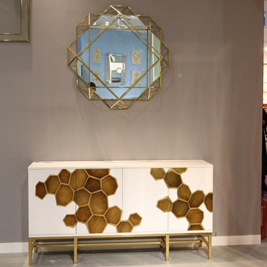 Beyonce fali tükör arany 96 cm