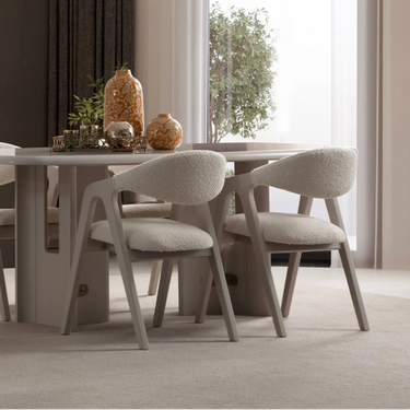 AERYN étkezőszék szett krém