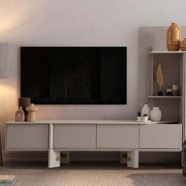 AERYN TV szekrény krém