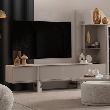 AERYN TV szekrény krém