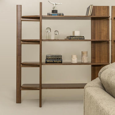 Atlas könyvespolc mogyoróbarna