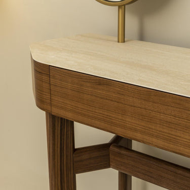 Atlas sminkasztal mogyoróbarna