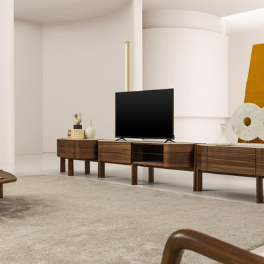 Atlas TV szekrény mogyoróbarna